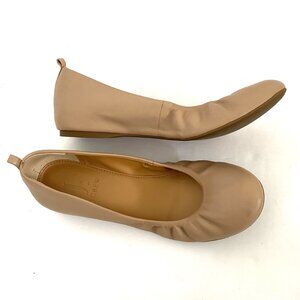 J. Crew Anya Ballet Flats Nude Beige